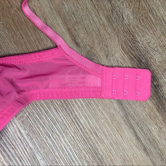 NEW WITH TAGS DELMIRA 34F HOT PINK PADDED T-SHIRT BRA WITH UNDERWIRE - Picture 5 of 5